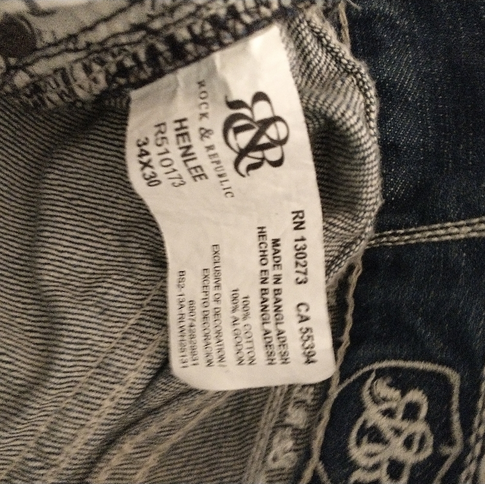 Rock and Republic Mens Jeans